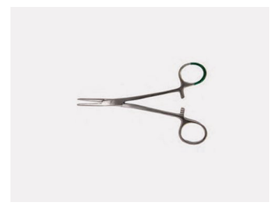 Forcep Mosquito Artery 12.5cm Green Handle Sterile (two options)