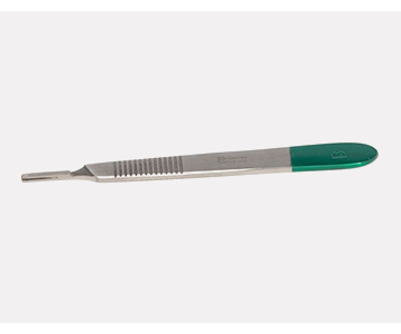 Scalpel Blade Holder #3 Green Handle Sterile