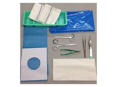 Suture-Kit-Single-Use-Green-Handle-Sterile